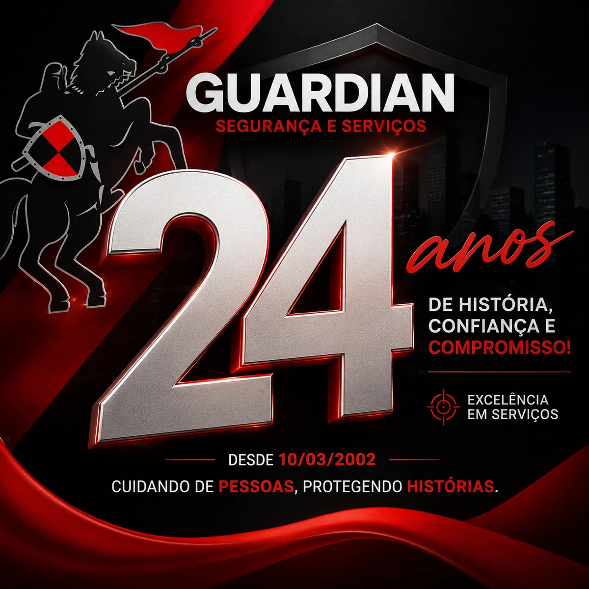 Guardian: 24 anos de história, confiança e compromisso